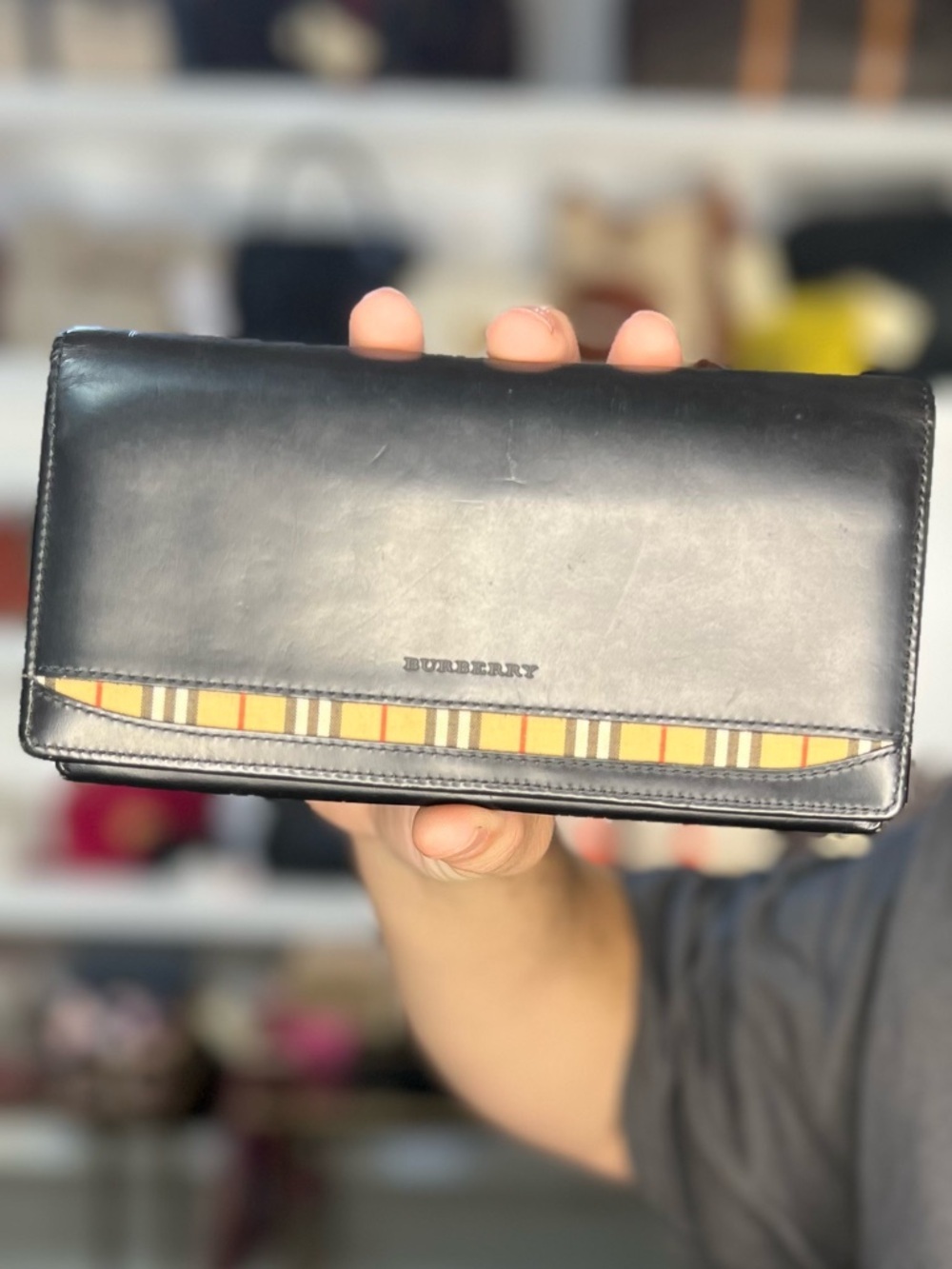 BURBERRY LONG WALLET